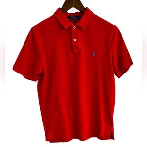 Polo Ralph Lauren salmon short sleeve polo top men M